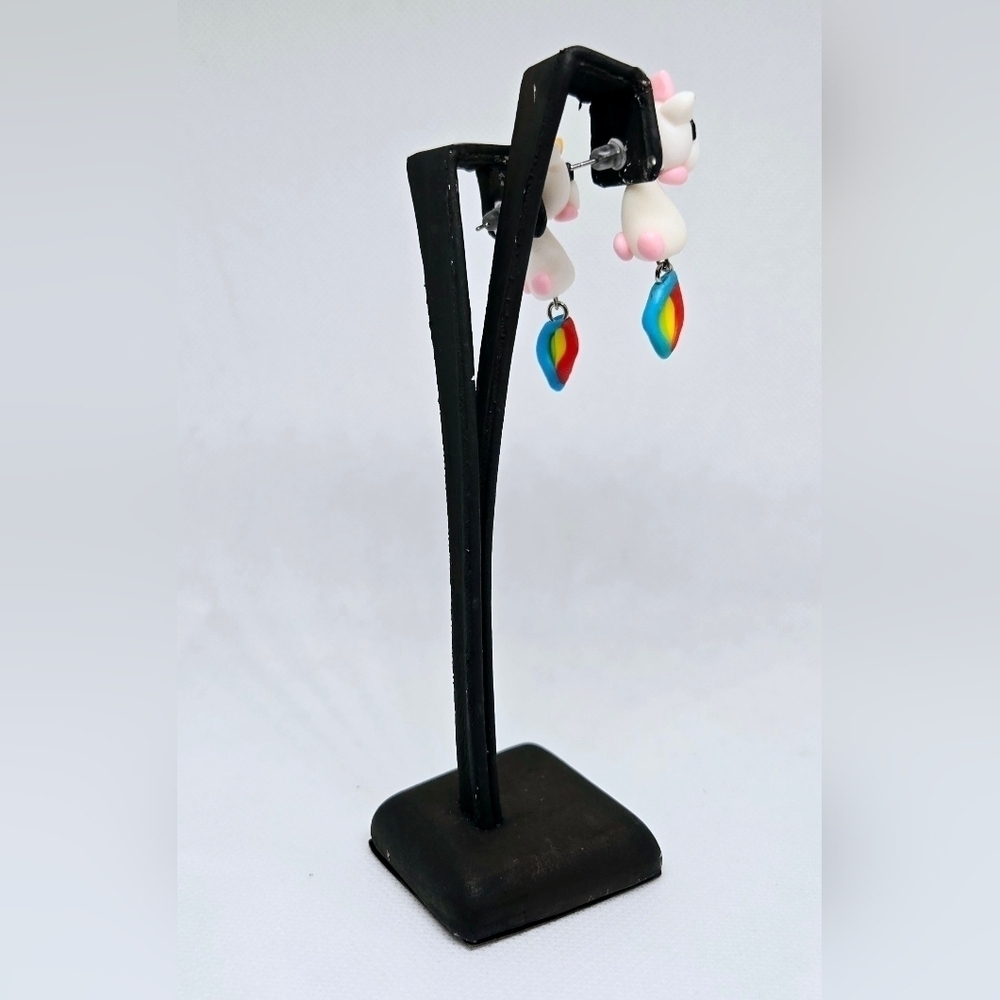 Unicorn Dangle Earrings - Picture 6 of 11